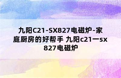 九阳C21-SX827电磁炉-家庭厨房的好帮手 九阳c21一sx827电磁炉